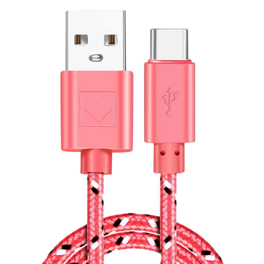 Braided Specks Charging Cord (USB to C)