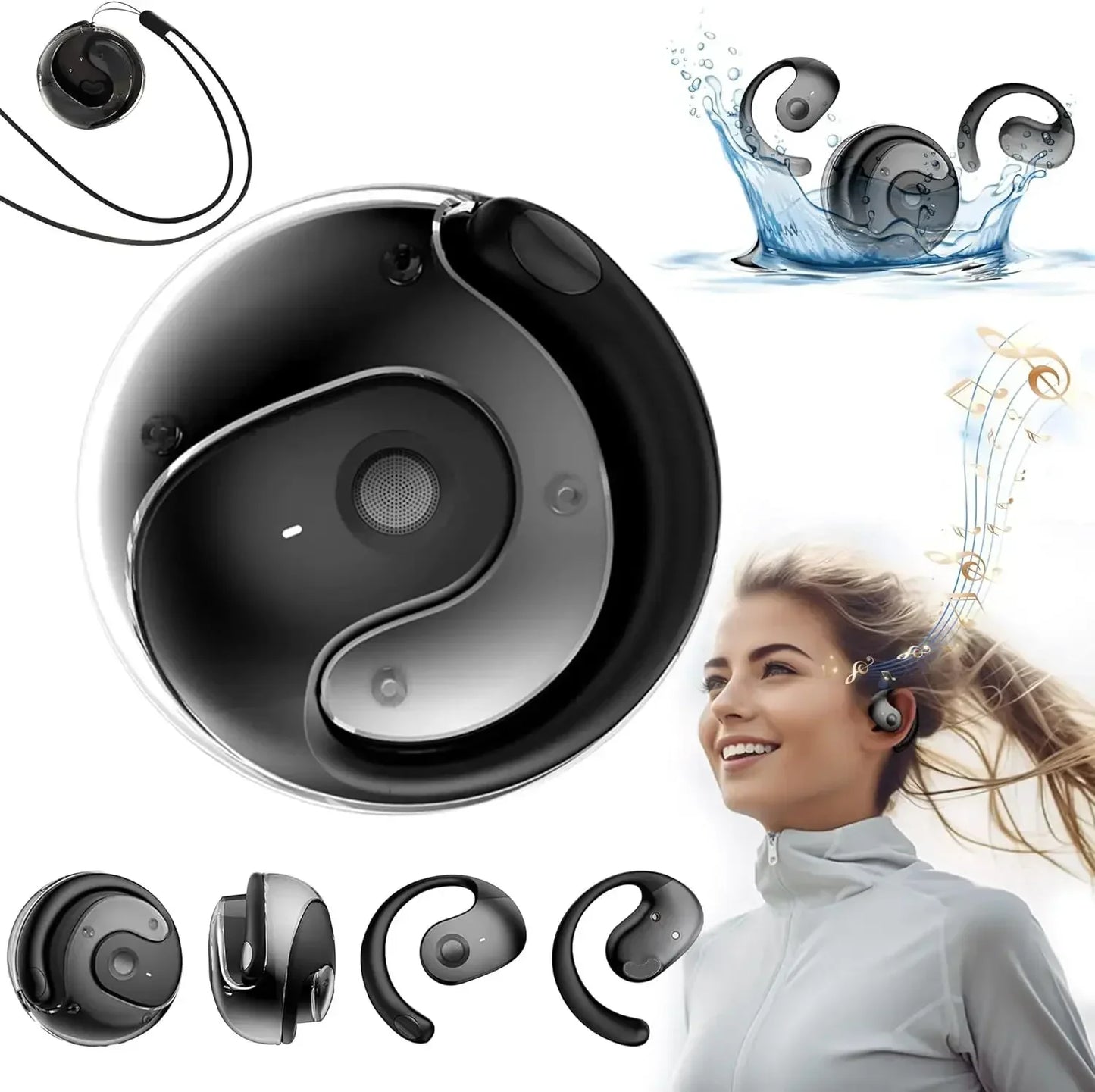 Sport Smart Touch Waterproof Stereo Earbuds