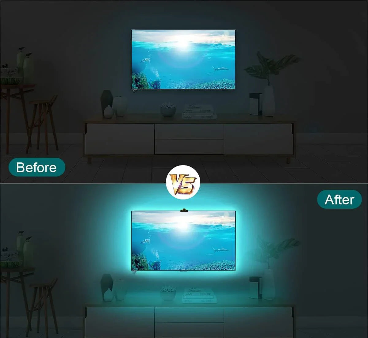 PC/TV LED Backlight with Music Sync