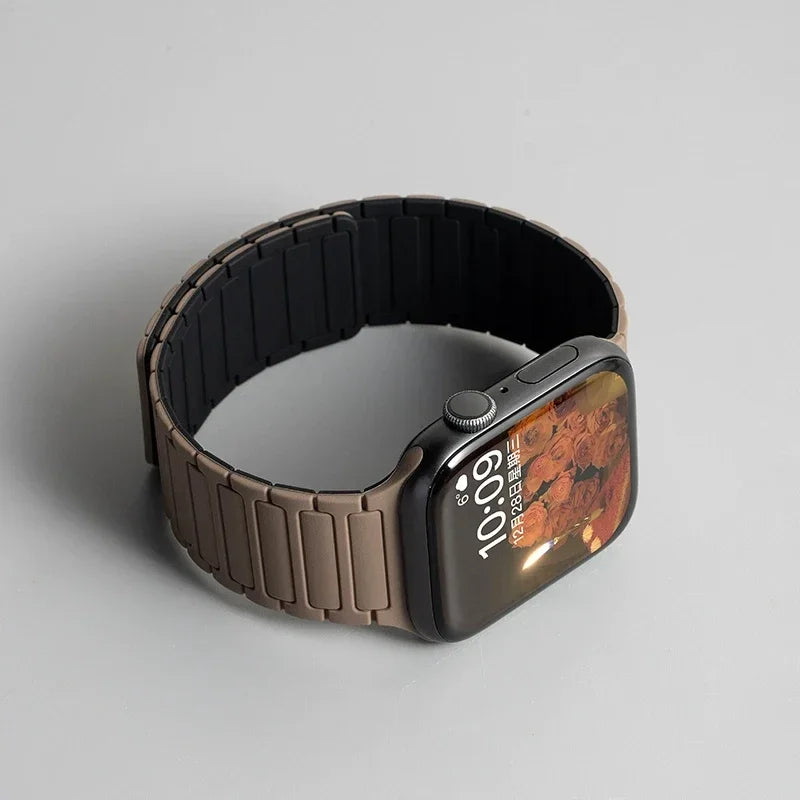 Textured Silicone Watch Band