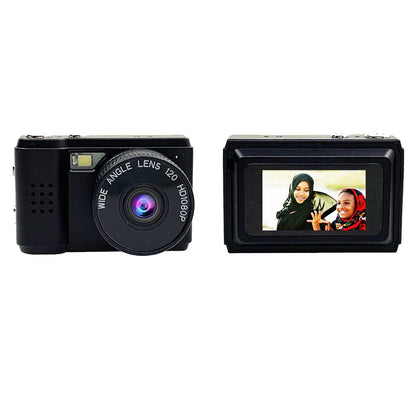 Vintage Extra Small Mini Camera With Screen 1080p