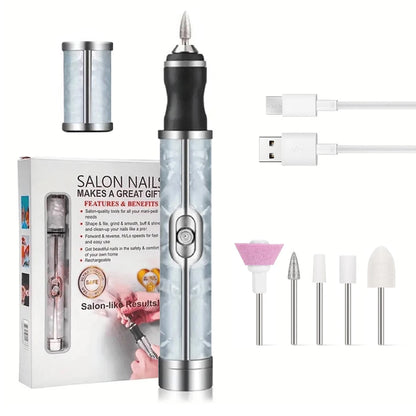 Electric Cordless Nail Drill Kit