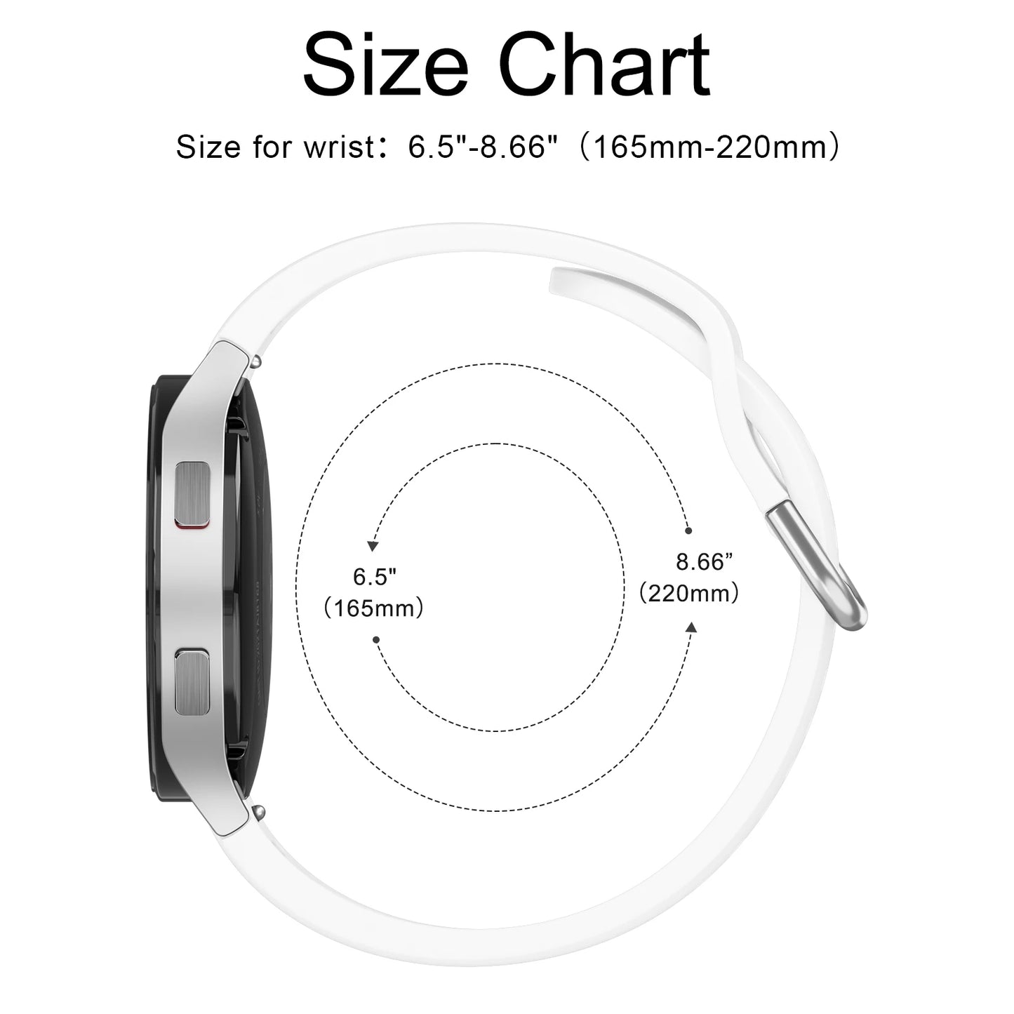 Soft Silicone Band + Screen Cover