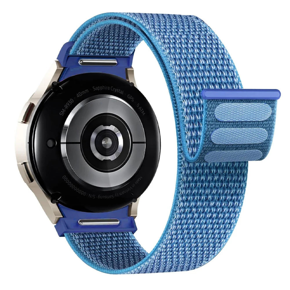 Nylon Sport Loop Watch Band For Samsung Galaxy