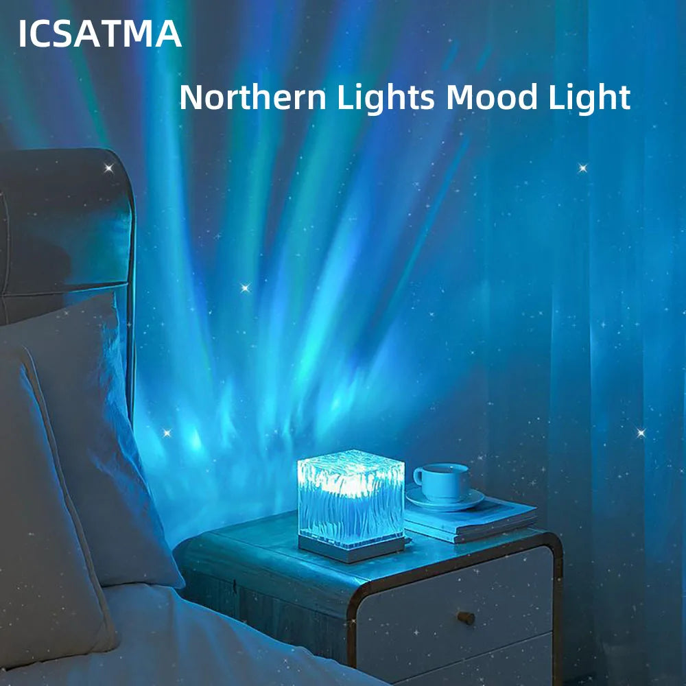 Northern Lights Starry Night Projector Lamp