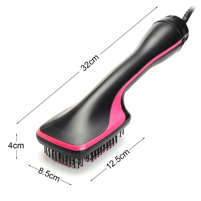 Multifunction Blow Dryer and Straightener Brush