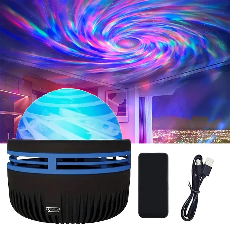 Galaxy Night Light Star Projector