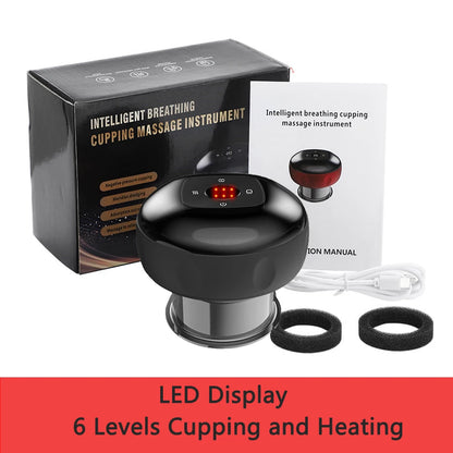 Vacuum Cupping and Scraping Massage Device