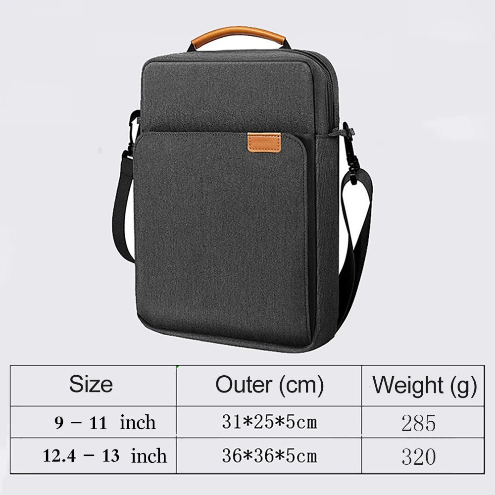Velvet Lining Laptop Shoulder Bag