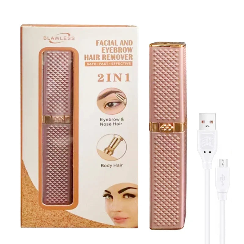2 in 1 Mini Electric Hair Remover