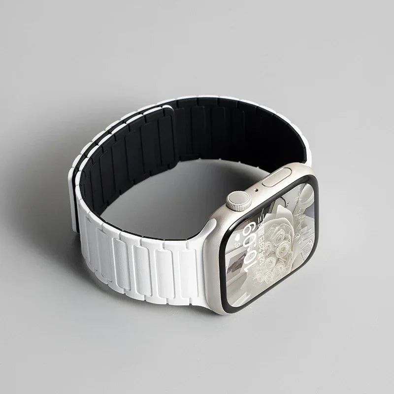 Textured Silicone Watch Band