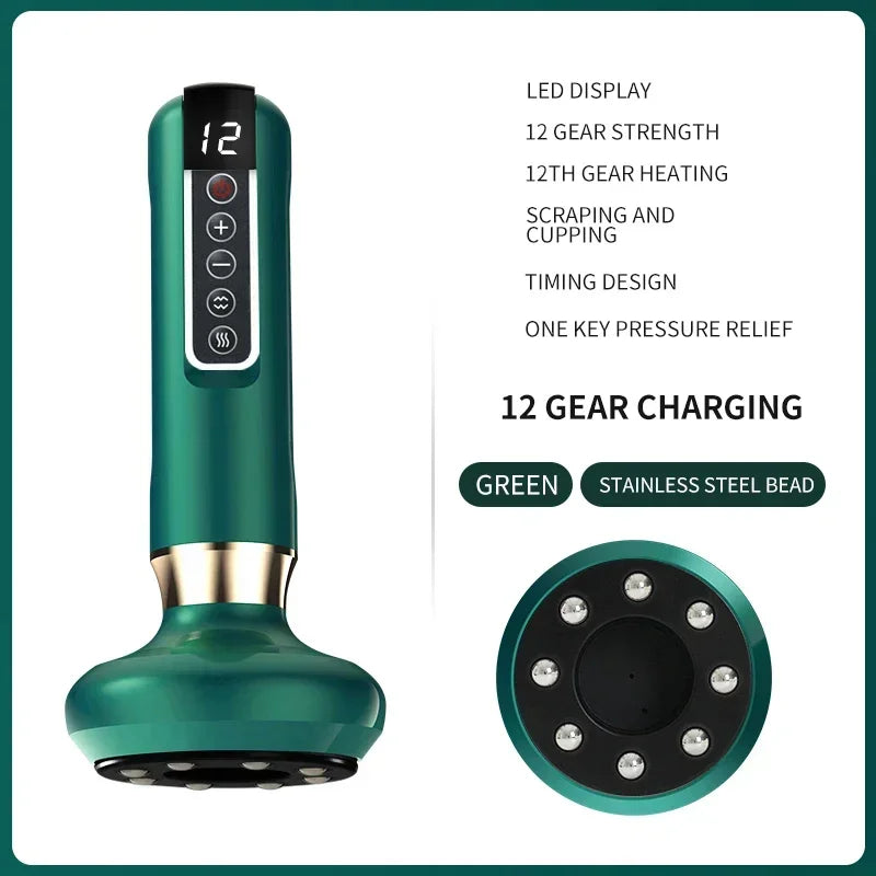Suction Cup Scraping & Slimming Massage Wand