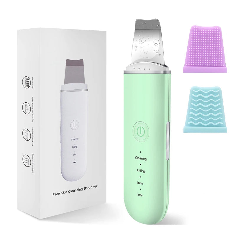 Ultrasonic Vibration Skin Scrubber and Blackhead Remover