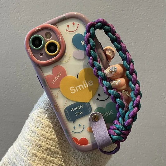 Chunky Color Wristlet Phone Case