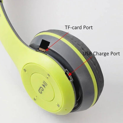 5.0 Stereo Bass Bluetooth Headphones