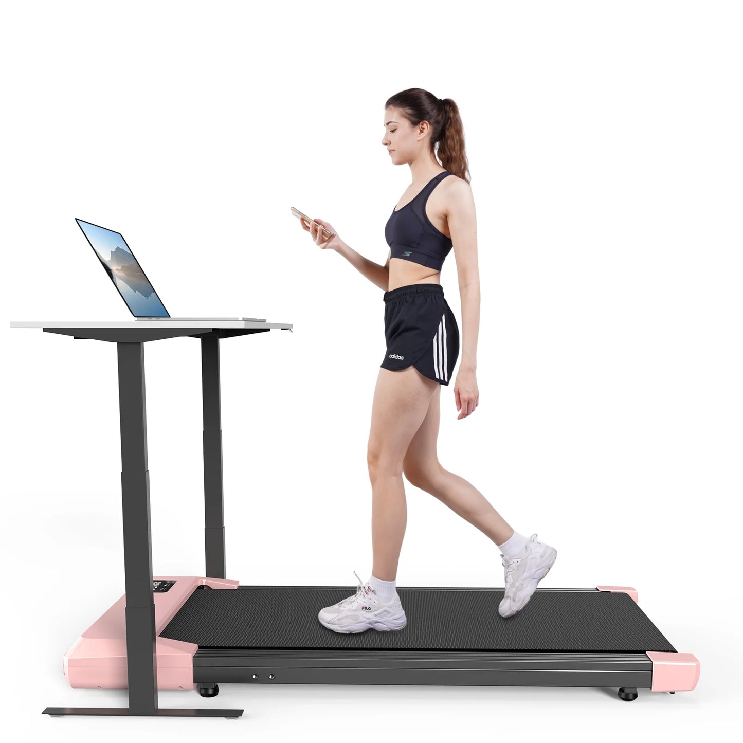 At Home Pad Treadmill with LED Display