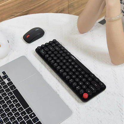 Monochrome Colors Wireless Keyboard and Mouse