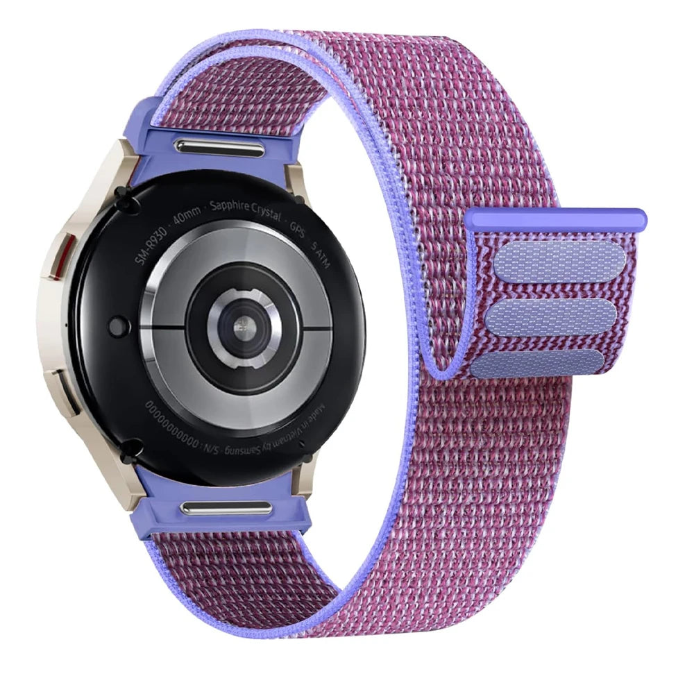 Nylon Sport Loop Watch Band For Samsung Galaxy