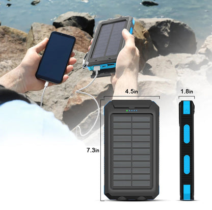 Waterproof Outdoor Solar Power Bank