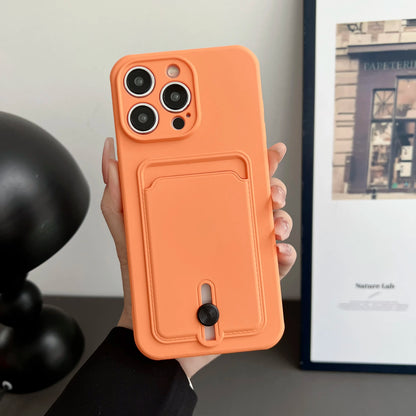 Simple Slide Card Holder Phone Case