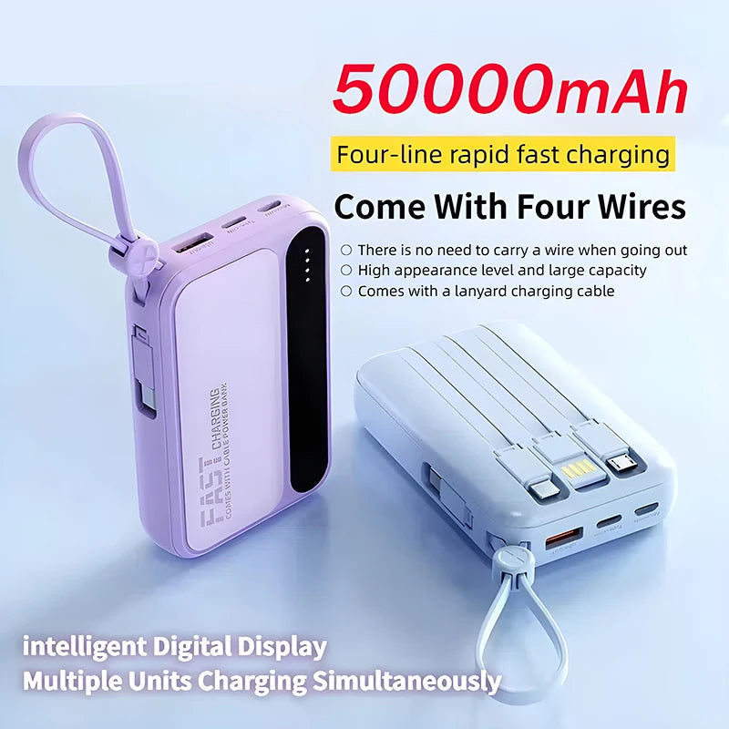4 In 1 Large Capacity Power Bank