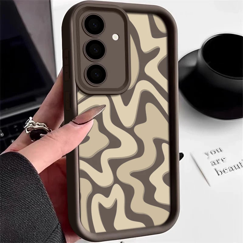 Distorted Stripes Phone Case