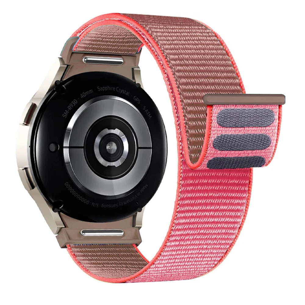 Nylon Sport Loop Watch Band For Samsung Galaxy