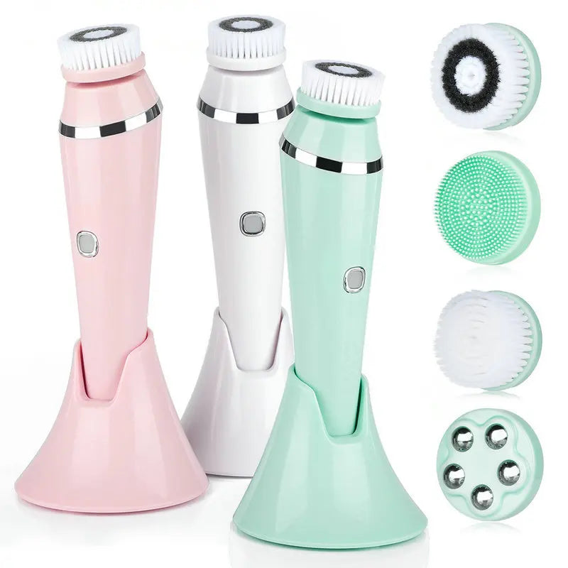 4 in 1 Sonic Electric Facial Cleansing Brush