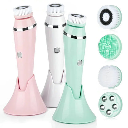 4 in 1 Sonic Electric Facial Cleansing Brush