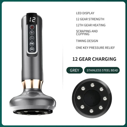 Suction Cup Scraping & Slimming Massage Wand