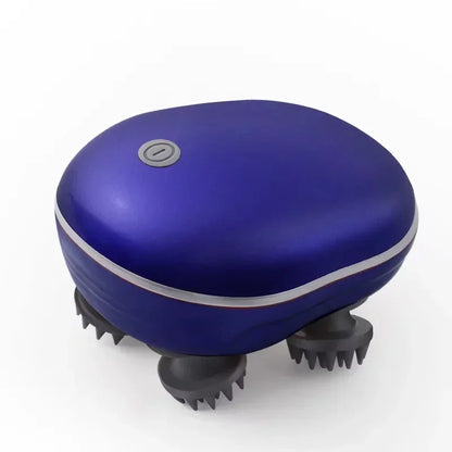 Scalp Head Massager With Red Light Therapy