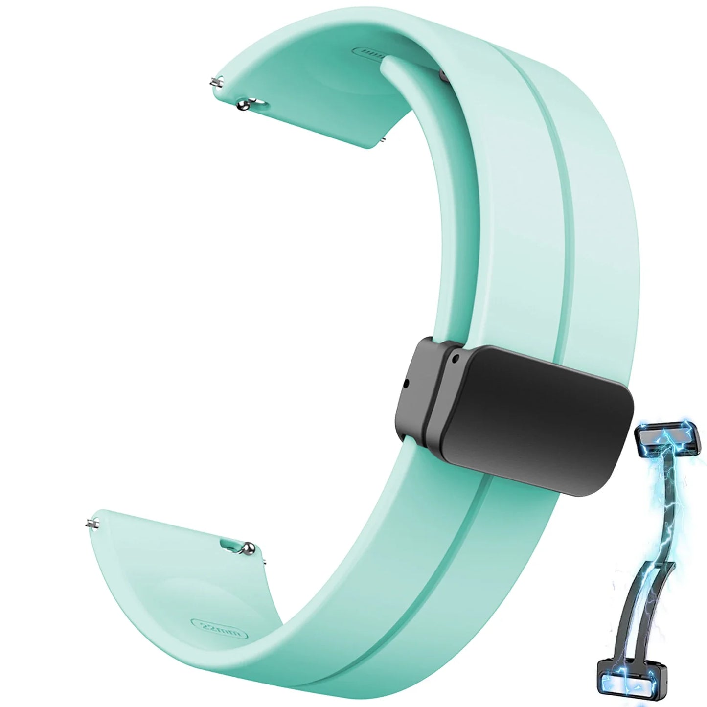 Magnetic Silicone Buckle Band for Samsung Galaxy