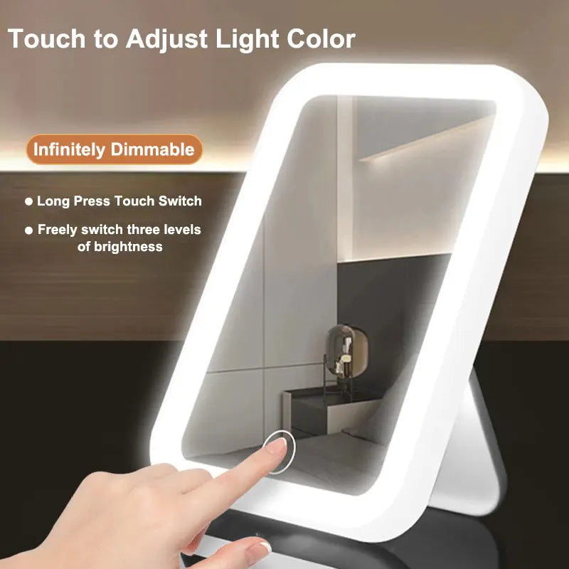 3 Color Portable Touch Vanity Mirror