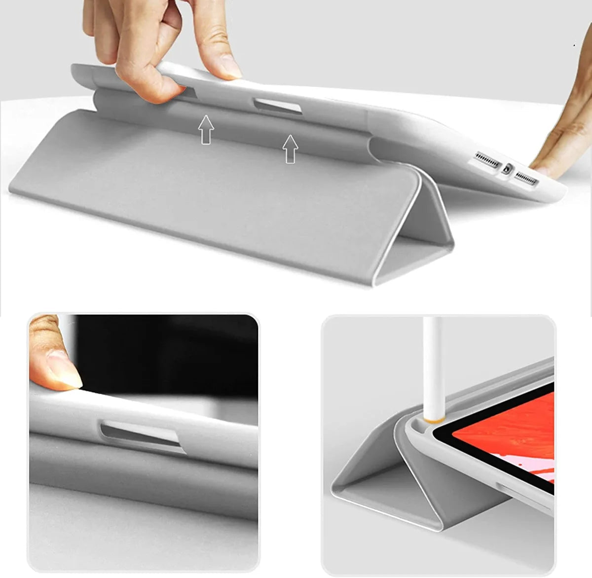 Foldable Ipad Case (with pen holder)