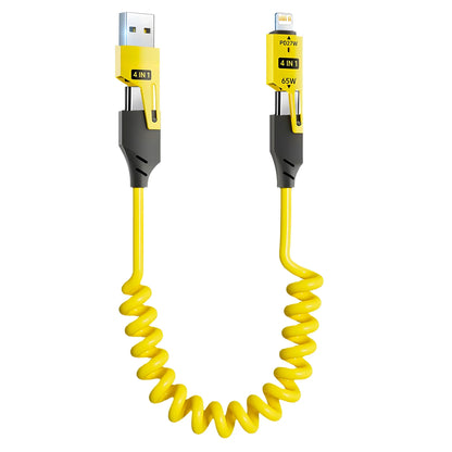 Multi-Type Coil Charging Cable