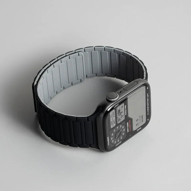 Textured Silicone Watch Band
