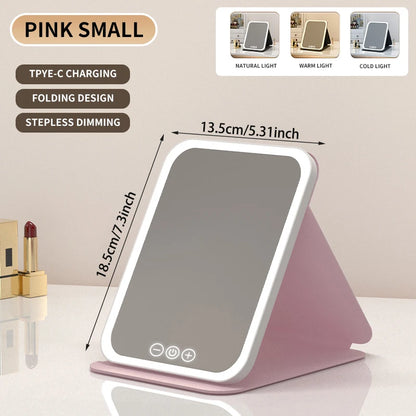 Multi-Use 3 Color Touch Makeup Mirror