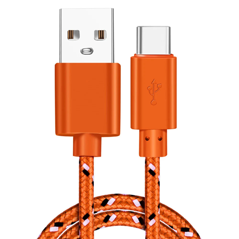 Braided Specks Charging Cord (USB to C)