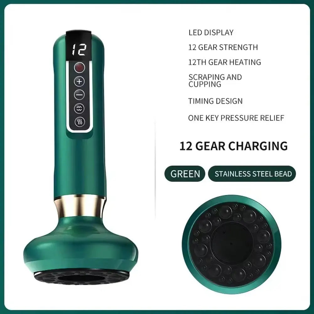 Suction Cup Scraping & Slimming Massage Wand