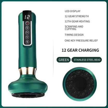 Suction Cup Scraping & Slimming Massage Wand