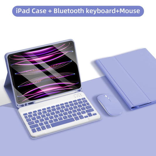 Foldable Keyboard iPad Case