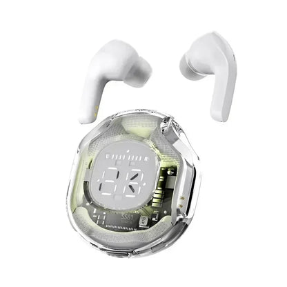 LED Sport Transparent 5.3 Bluetooth Earbuds