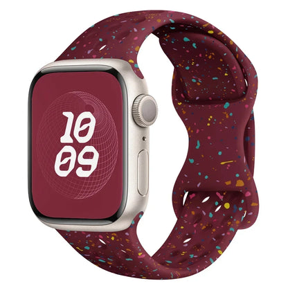 Speckled Silicone Watch Band