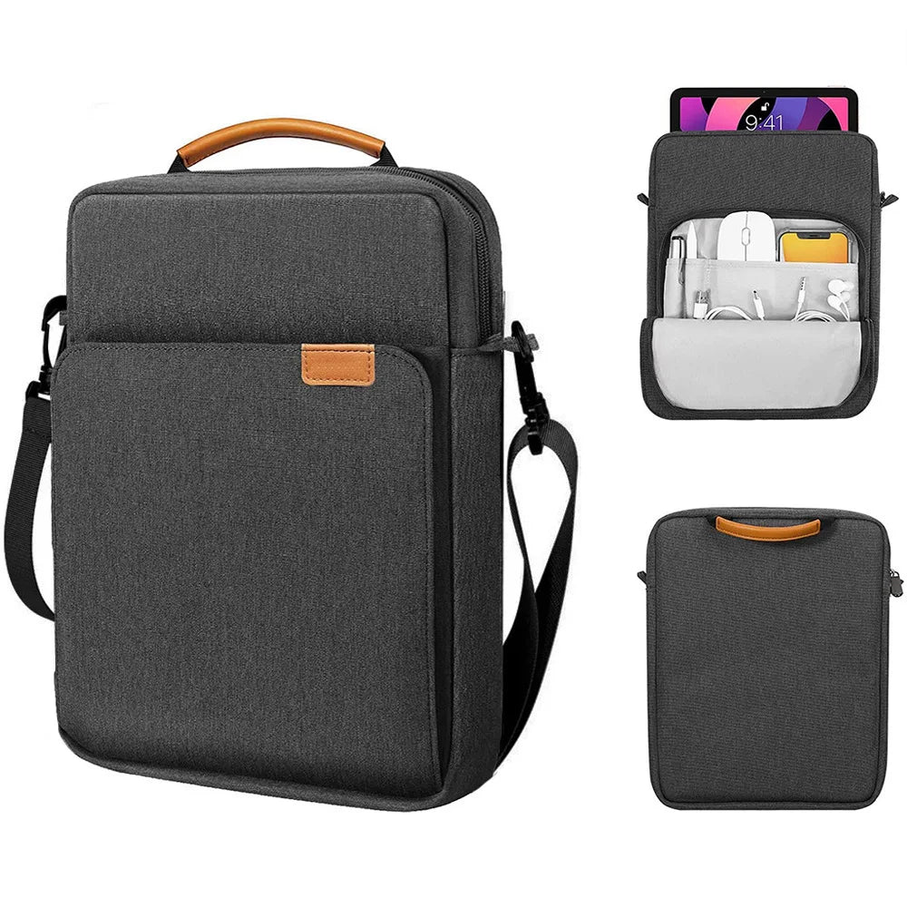 Velvet Lining Laptop Shoulder Bag