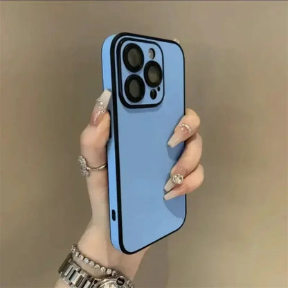 Black Outline Color Block Phone Case