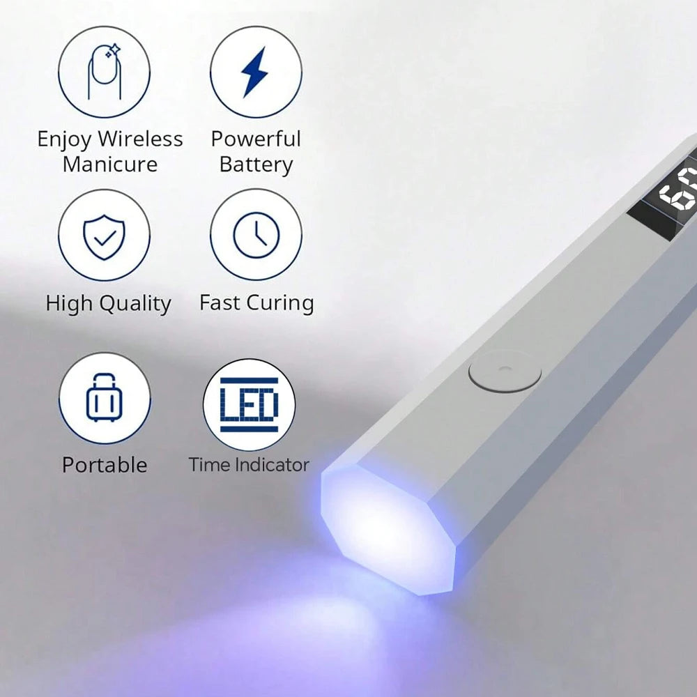 Portable Handheld UV Light for Nails