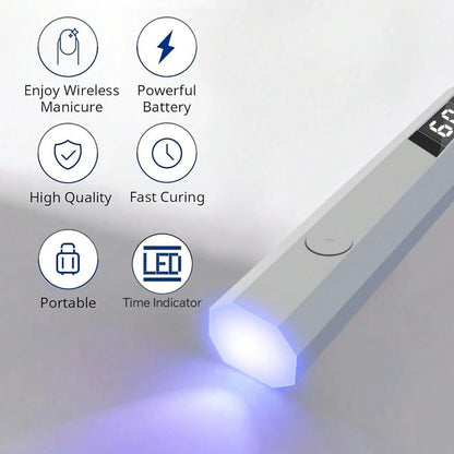 Portable Handheld UV Light for Nails