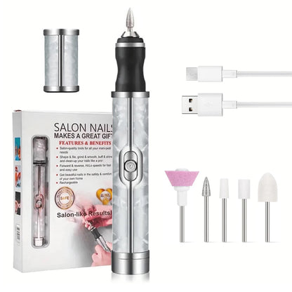 Electric Cordless Nail Drill Kit