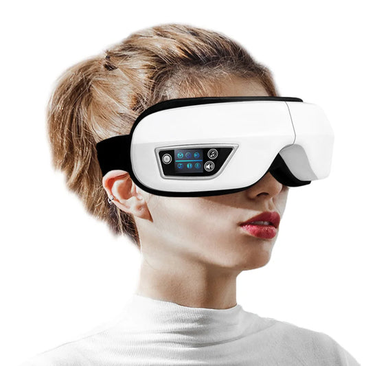 Bluetooth Vibration Massager and Compression Eye Mask