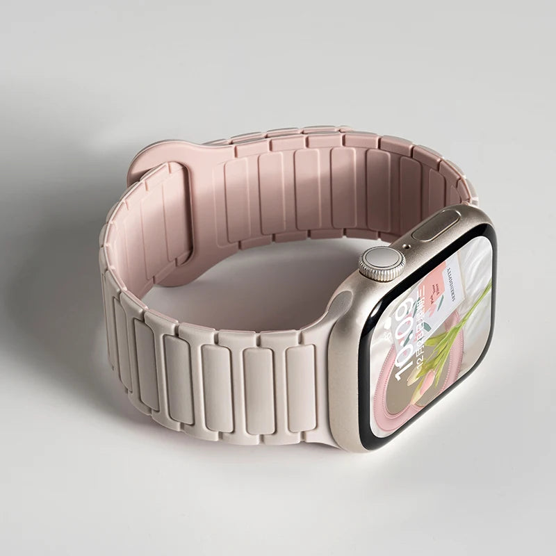 Textured Silicone Watch Band